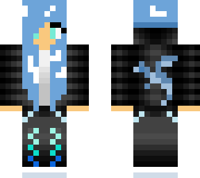 blue dragon hoodie