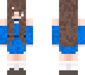 blue girl