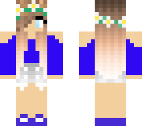 blue girl