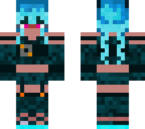 blue hair dom