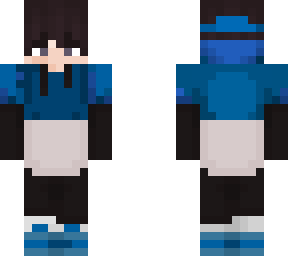 blue hoodie :)