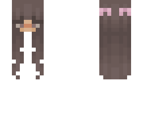 brown hair/head base