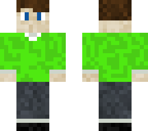 casual green kid