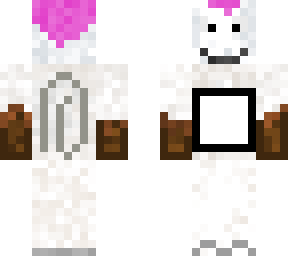 chocolate man wearing a unicorn costume