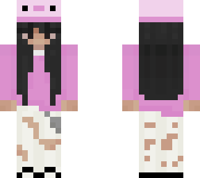 cute pink axolotl girl :))