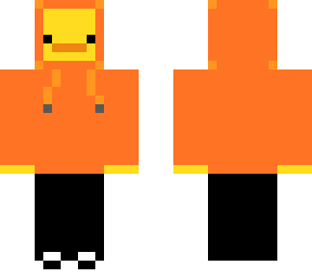 duck in hoodie