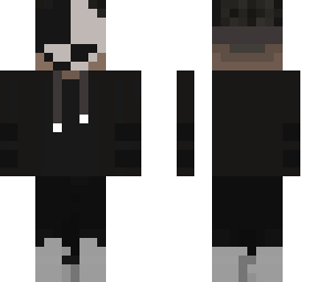 e boy but black and with mask