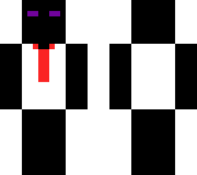 enderman in tux