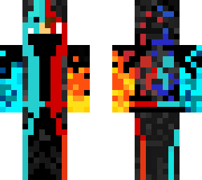 fire & ice ninja boy