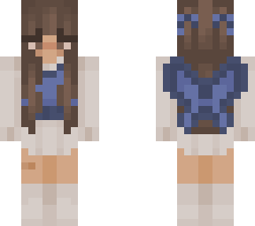 girl with wings blue