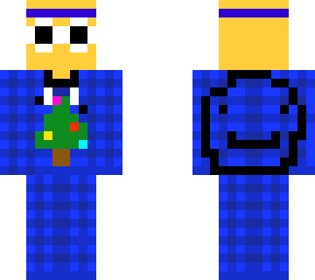 goggy duck in christmas onesie with dream on back