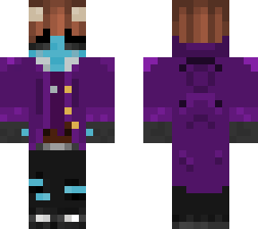 hezzlin (trench coat - purple) (changeling) (no glasses)
