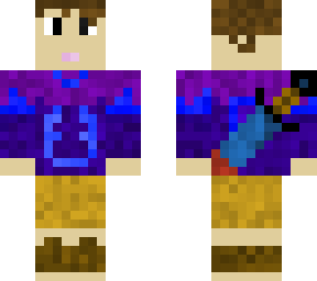 hunter with sword retexture
