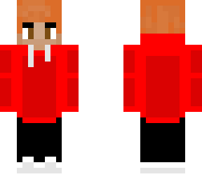 intelz in a red hoodie