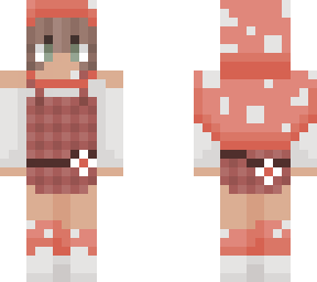 mushroom coat person