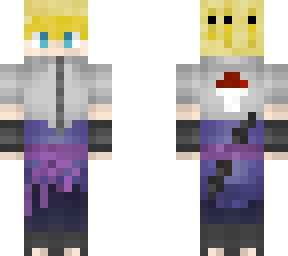 naruto con la ropa de sasuke / naruto in sasuke's  clothes