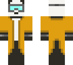 panda with yellow coat :)