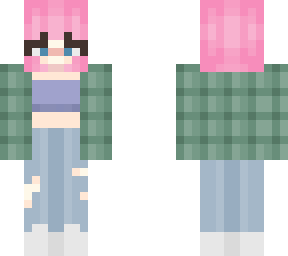 pink hair?