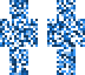 pixel blue skin