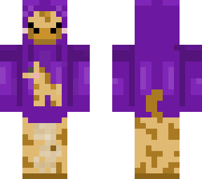 purple hooded giraffe