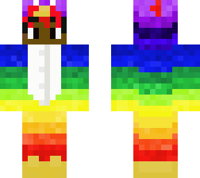 rainbow chicken onesie halloween