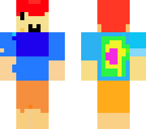 red hair beach boy