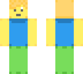 roblox noob ( minor detail )