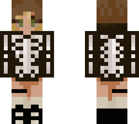 skeleton girl