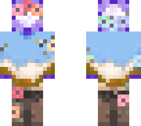 slime pebble brain flowers rainbow