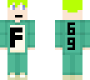 squid game blonde boy 69