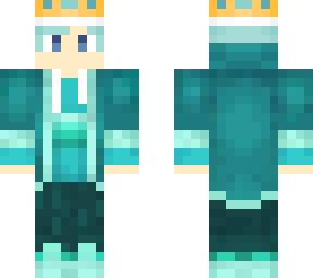 upgraded skin teal crown