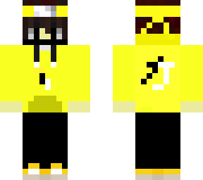 yellow hoodie boy
