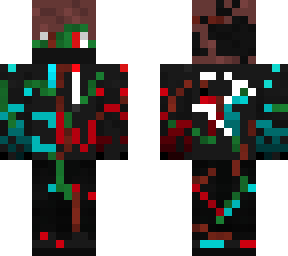 zombie blue and red kid