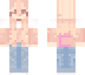 aesthetic pink girl