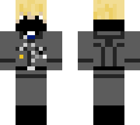 army officer with mask