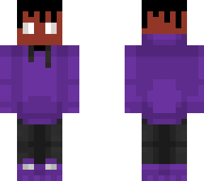 black purpled