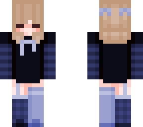 blue girl
