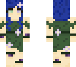 blue-haired faerie