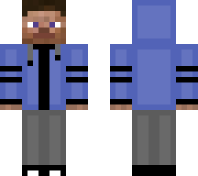 blue hoodie steve