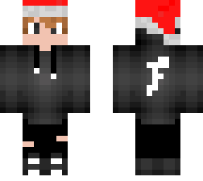 boy with christmas hat