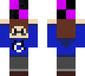 doodle holding glitched block