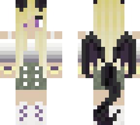 dragon girl purple