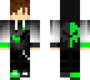 glitch gamer boy (creds in desc) (full skin)