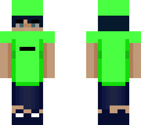 green neon boy