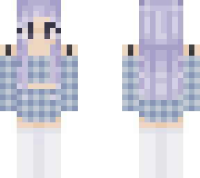 lilac plaid
