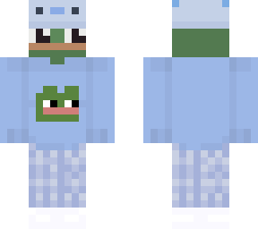 male blue axolotl (pepe) in honour of maddiethefrogo