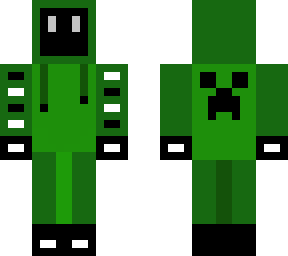 nature skin whit creeper