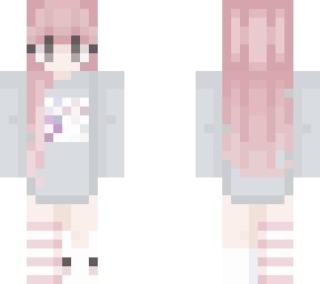 pastel bunny girl