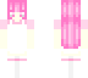 pink cooking outfit