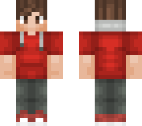 red boy hoodie